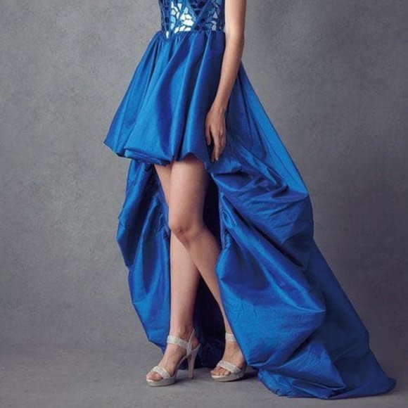 Sweetheart Neck Sequin Bodice Prom Dress JT252 - Picture 5 of 7